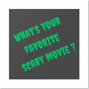 What’s your favorite scary movie? Posters and Art